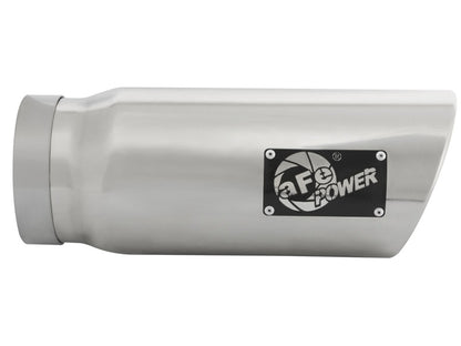 aFe MACHForce-Xp 5in Inlet x 6in Outlet x 15in length Polished Exhaust Tip