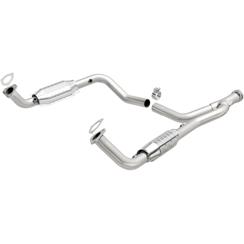 MagnaFlow Conv DF 95-99 Range Rover 4.0/4.6L GEMS Y-Pipe Assembly *NOT FOR SALE IN CALIFORNIA*