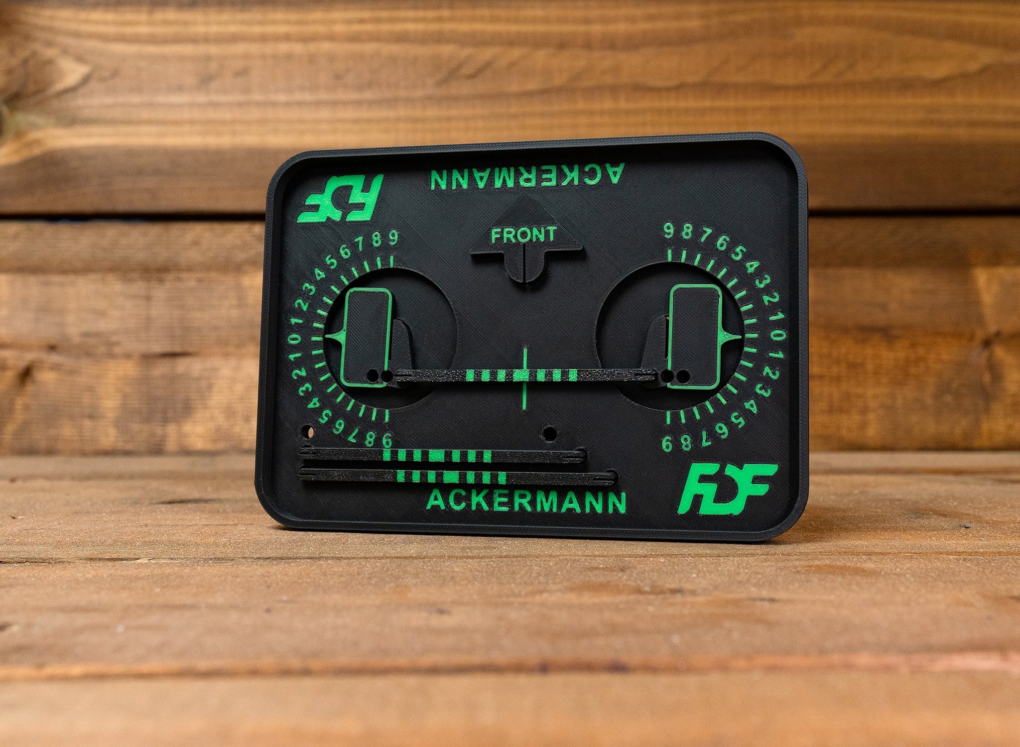 FDF RaceShop Educational Ackermann Tool