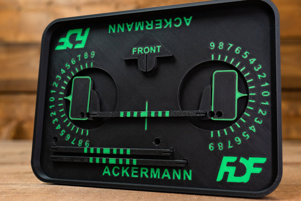 FDF RaceShop Educational Ackermann Tool
