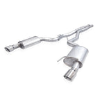 Stainless Works 2024 Mustang GT Catback Dual Tips Redline Sound X-Pipe Performance Connect Exhaust