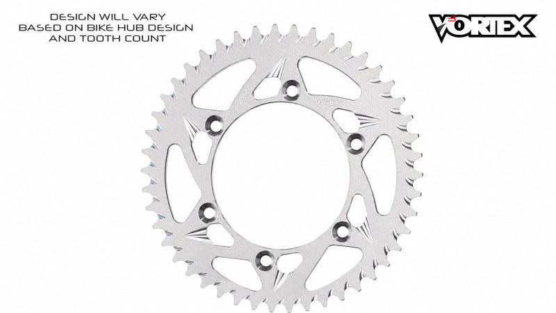 Vortex Racing 48 Tooth 520 Rear Sprocket - Silver