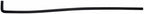 Gates 52inch L x 5/8in ID 90 Degree Molded Heater Hose 94-02 Dodge Ram Pickup V8 5.9L Heater To Pipe