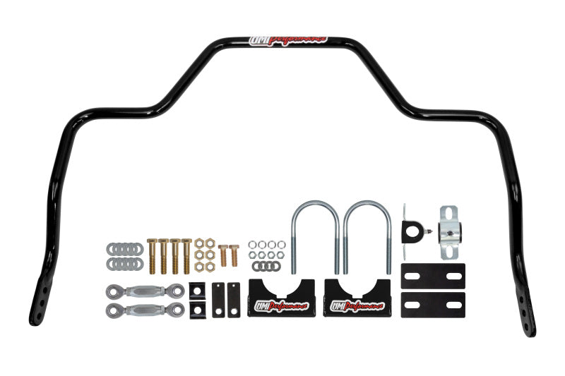 UMI 15-24 Ford F-150 1in Solid Rear Sway Bar - Black