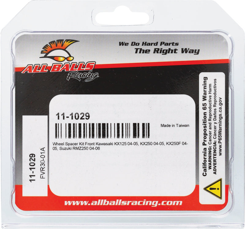 All Balls Racing Wheel Spacer Kit