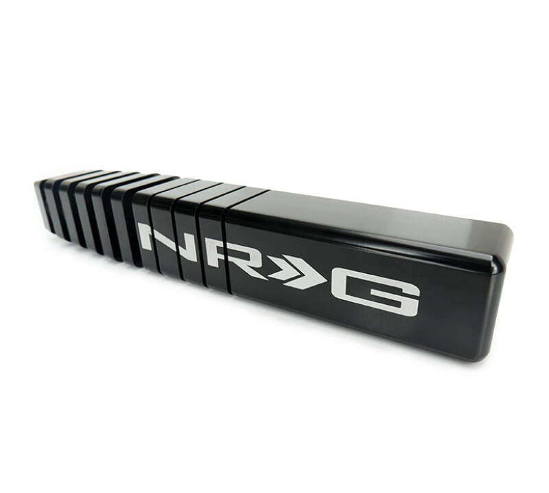 NRG Shift Knob - 20 Year Anniversary Weighted Square Heat Sink Tall - Black