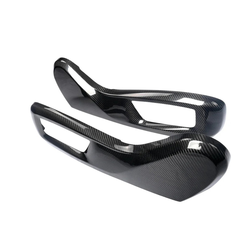 Carbon Fiber Side Seat Covers for BMW F90 M5 G30 5 Series - Bull Boost Performance