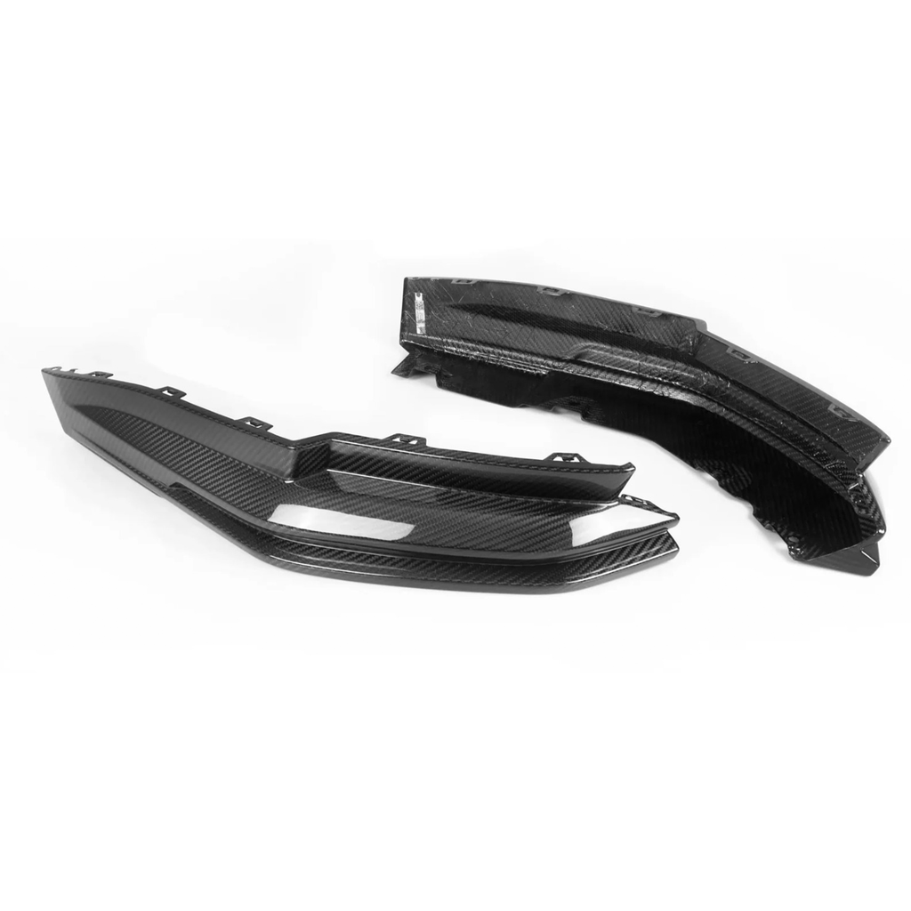 Carbon Fiber Rear Corner Side Canards V2 for BMW G80 M3 G82 G83 M4 - Bull Boost Performance