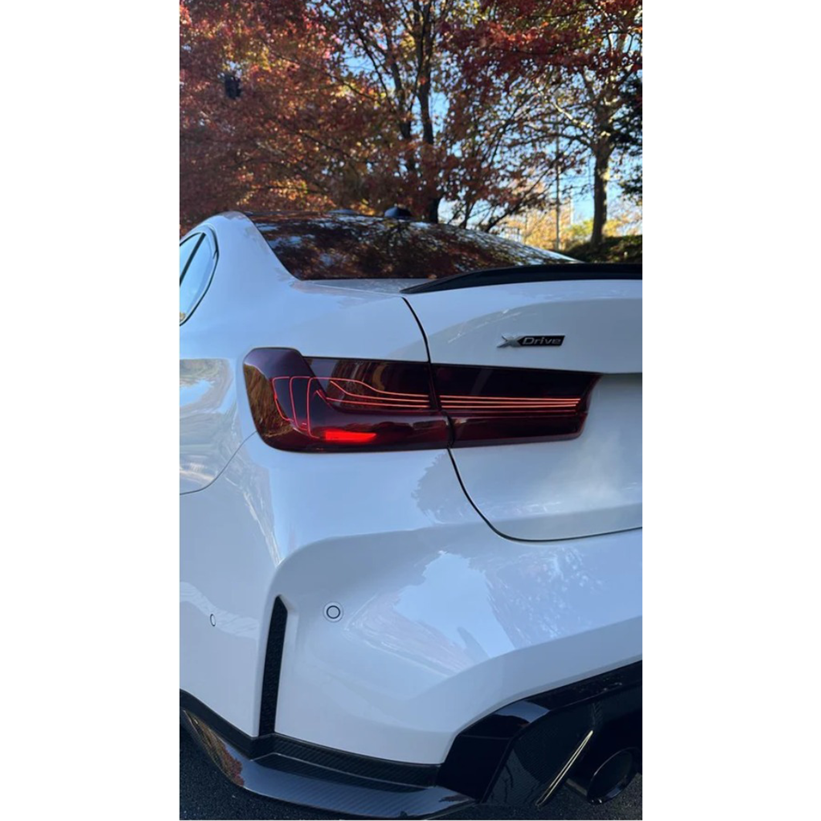 CSL Style Laser Taillights for BMW G80 M3 G20 3 Series - Bull Boost Performance
