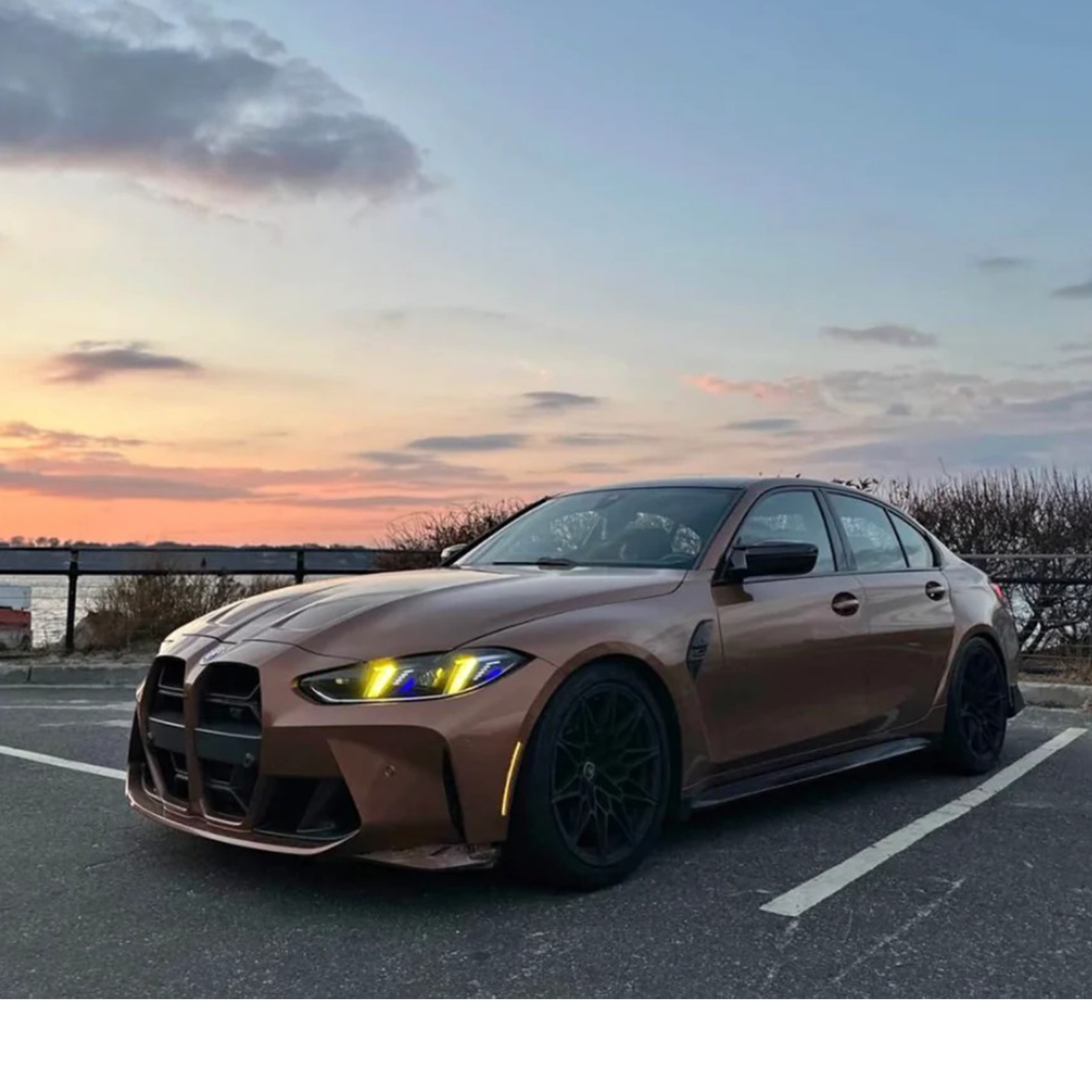 Facelift Snake Eyes Dual Color DRL Headlight V2 Upgrade for BMW G8X G80 M3 G82 M4 G22 G26 4 Series - Bull Boost Performance