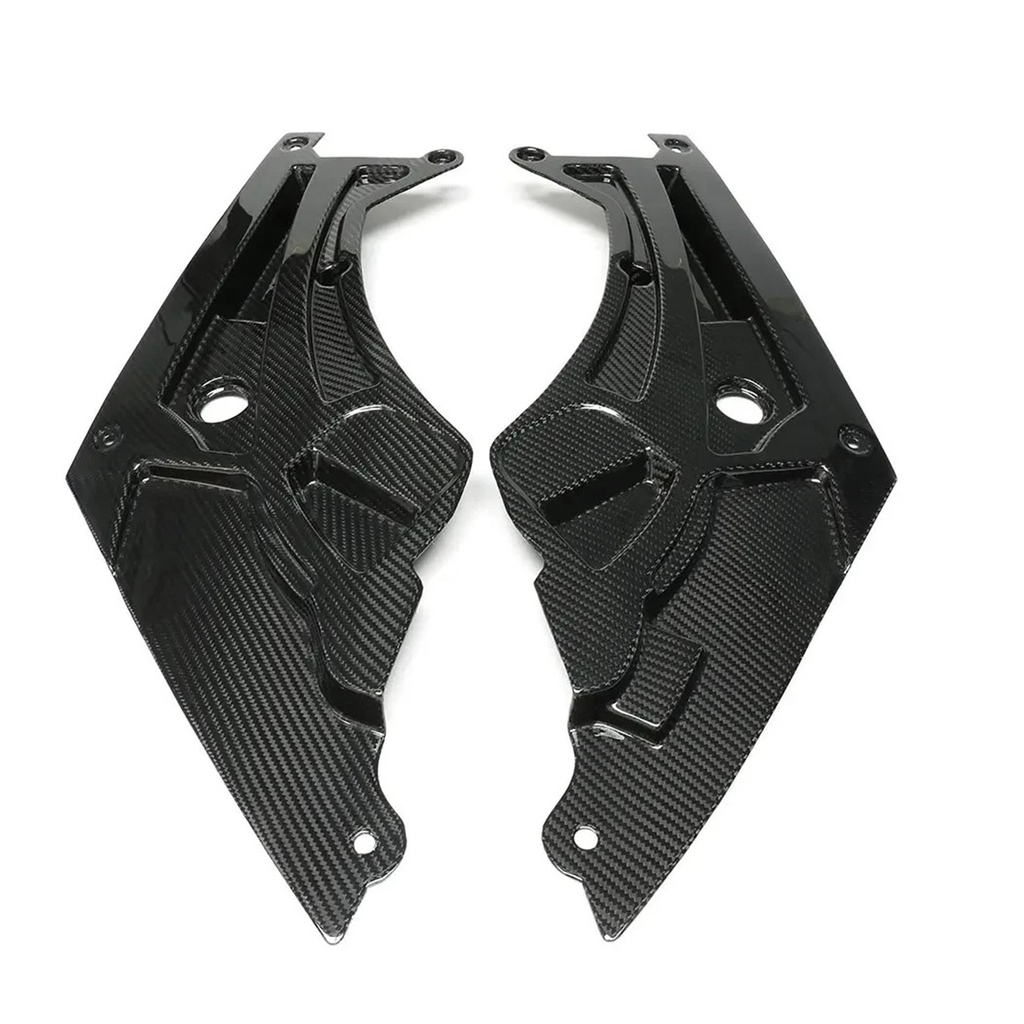 Dry Carbon Front Engine Corner Headlight Cover Set for BMW G8X G80 G81 M3 G82 G83 M4 G87 M2 - Bull Boost Performance