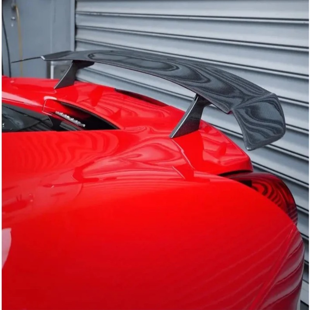 Performance Carbon Fiber Rear Wing for Ferrari 488 GTB by Stratec Systems