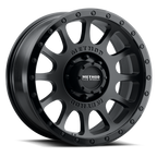 Method MR305 NV 18x9 18mm Offset 8x170 130.81mm CB Matte Black/Gloss Black Lip Wheel