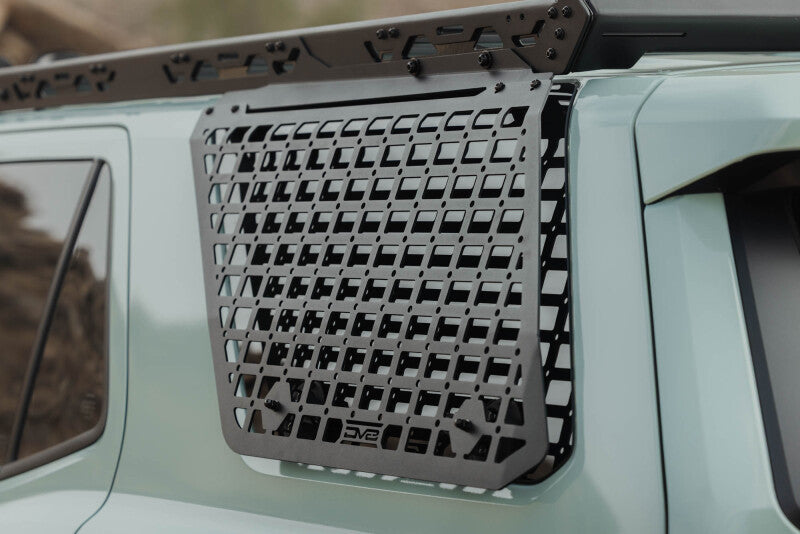 DV8 25-26 Toyota 4Runner Exterior Window Molle for DV8 Roof Rack - Driver