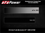 aFe 08-10 Ford Trucks V8-6.4L (td) BladeRunner 3 IN Aluminum Hot Charge Pipe - Black