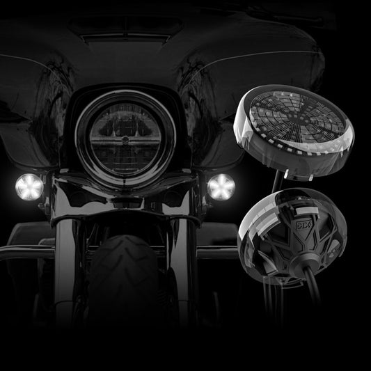 XK Glow Pro Series MotoTurnz - 1156 Bullet Style Front