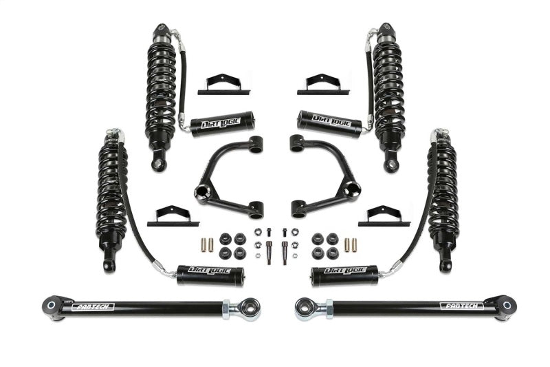 Fabtech 2021 Ford Bronco 3in UCA Kit w/Uniballs & Dlss Resi Shocks