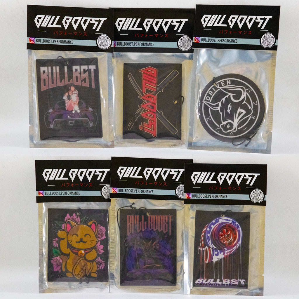 Bull Boost New Car Smell Air Fresheners 6 Pack - Bull Boost Performance