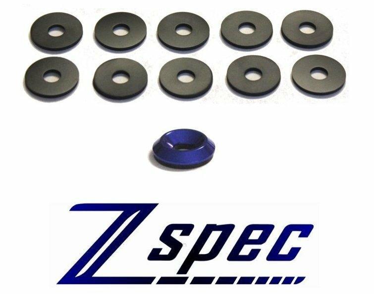 ZSPEC M6 Fender / Seat Washers, Silicone-Rubber, 10-Pack