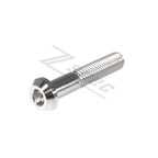 ZSPEC M8-1.25x45mm Dress Up Bolt® Fastener, Angled Head, Titanium Grade-5, Per Each