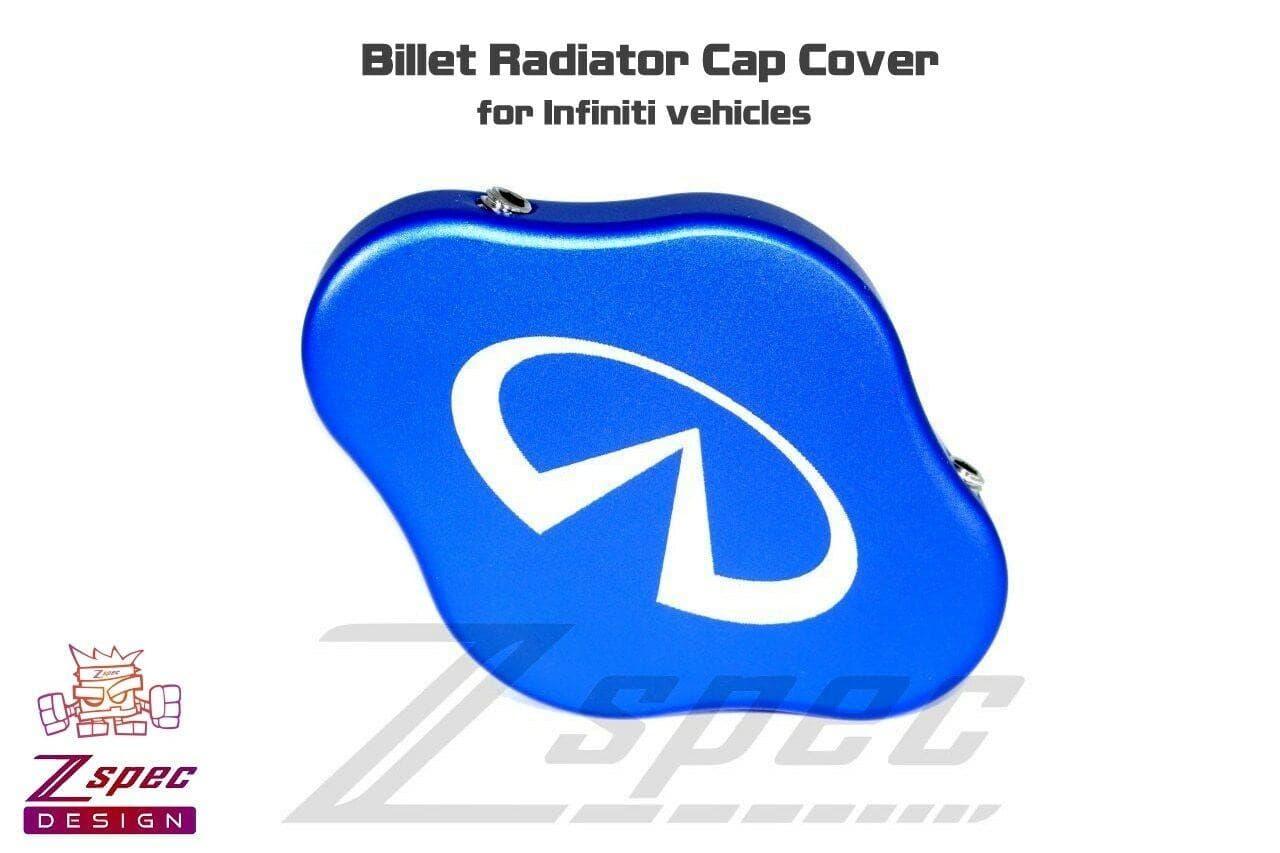ZSPEC Radiator Cap Cover for Infiniti G35/G37/Q50/60/FX/QX/J30/other, Billet w/ Hex Key