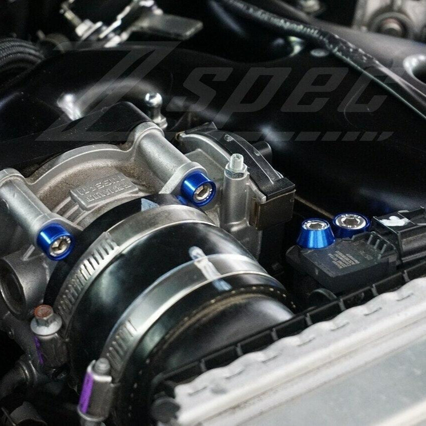 ZSPEC "Stage 1" Dress Up Bolts® Fastener Kit for '17-20 Infiniti Q50/Q60 VQ & VR, Stainless & Billet