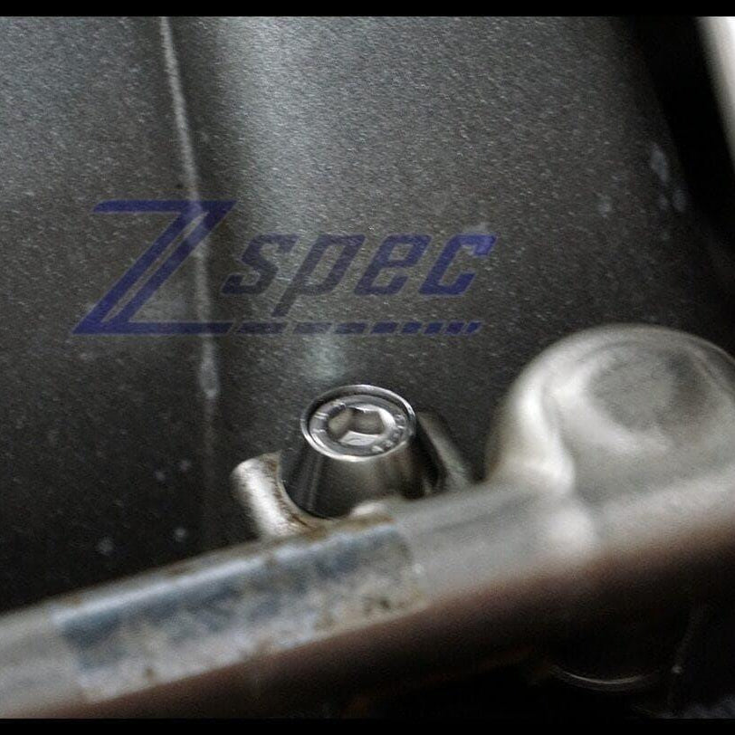 ZSPEC "Stage 2" Dress Up Bolts® Fastener Kit for '04-08 Audi A4 B7 3.0L, Stainless & Billet