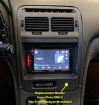 ZSPEC LHD Double-Din Radio Bezel Face-Plate for Nissan Z32 300zx, Bezel-ONLY