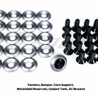 ZSPEC "Stage 3" Dress Up Bolts® Fastener Kit for '03-15 Scion xB, Titanium & Billet
