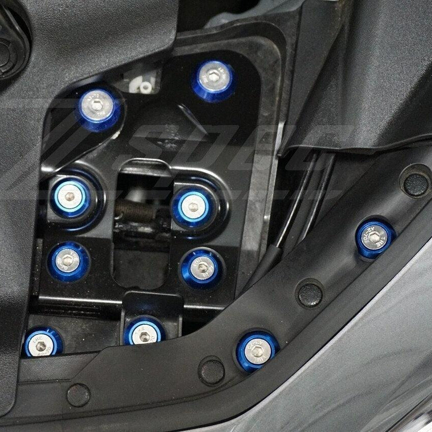 ZSPEC "Stage 1" Dress Up Bolts® Fastener Kit for '17-20 Infiniti Q50/Q60 VQ & VR, Stainless & Billet