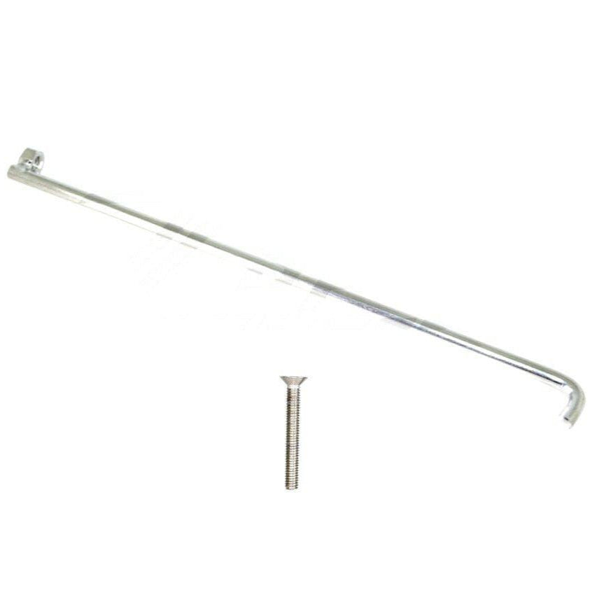 ZSPEC Battery Bracket Rod, 180mm, w/FHSC M6 Fastener, Stainless
