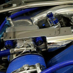 ZSPEC Polished w/Z Throttle Spring Covers for 90-93 Nissan Z32 300zx Early Plenum, Stainless