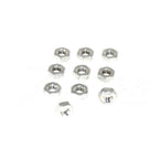 ZSPEC M3-0.5 Hex Nuts, Stainless SUS304, 10-Pack