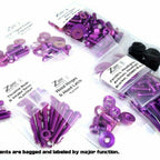 ZSPEC "Stage 2" Dress Up Bolts®/Fastener Kit for '03-'08 Nissan 350z DE & HR, Titanium