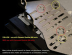 ZSPEC Double-DIN Radio Brackets for '90-99 Nissan 300zx Z32, fits LHD & RHD