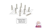 ZSPEC M3-0.5x14mm Fasteners, FHSC, Stainless SUS304, 10-Pack