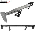 Universal 56" Inch GT Style Racing Trunk Spoiler Wing 3D Carbon Fiber