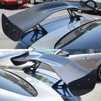 Universal 57" GT Style Racing Race Drag Trunk Spoiler 3D Carbon Fiber