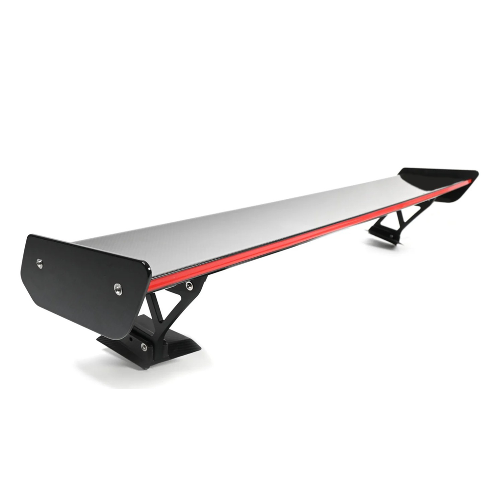 Prepreg Carbon Fiber Wing w/ LED for BMW G80 M3 G82 M4 G87 M2 - Bull Boost Performance