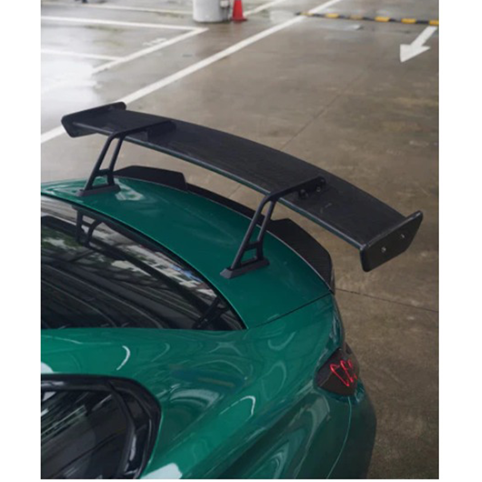 Prepreg Carbon Fiber LED Swan Neck Rear Wing for BMW G8X G80 M3 G82 M4 G87 M2 - Bull Boost Performance