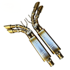 Titanium Catback Exhaust System for Mercedes Benz G500 G550 W463 - Bull Boost Performance