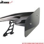 Universal 57" JDM GT RS Style 3D Rear Trunk Spoiler Wing Carbon Fiber