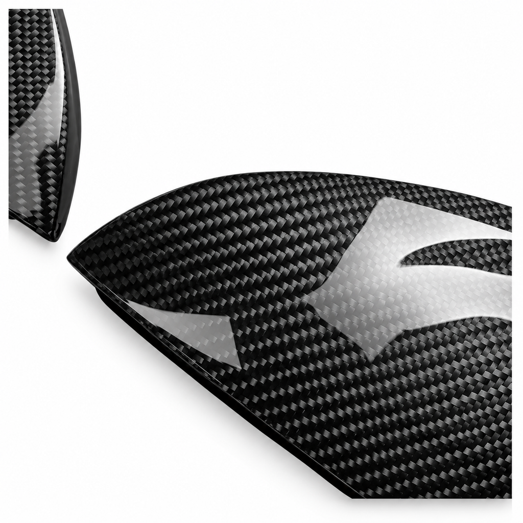 OEM Style Carbon Fiber Mirror Cap Set for Lexus IS300 IS350 IS500 by Stratec Systems