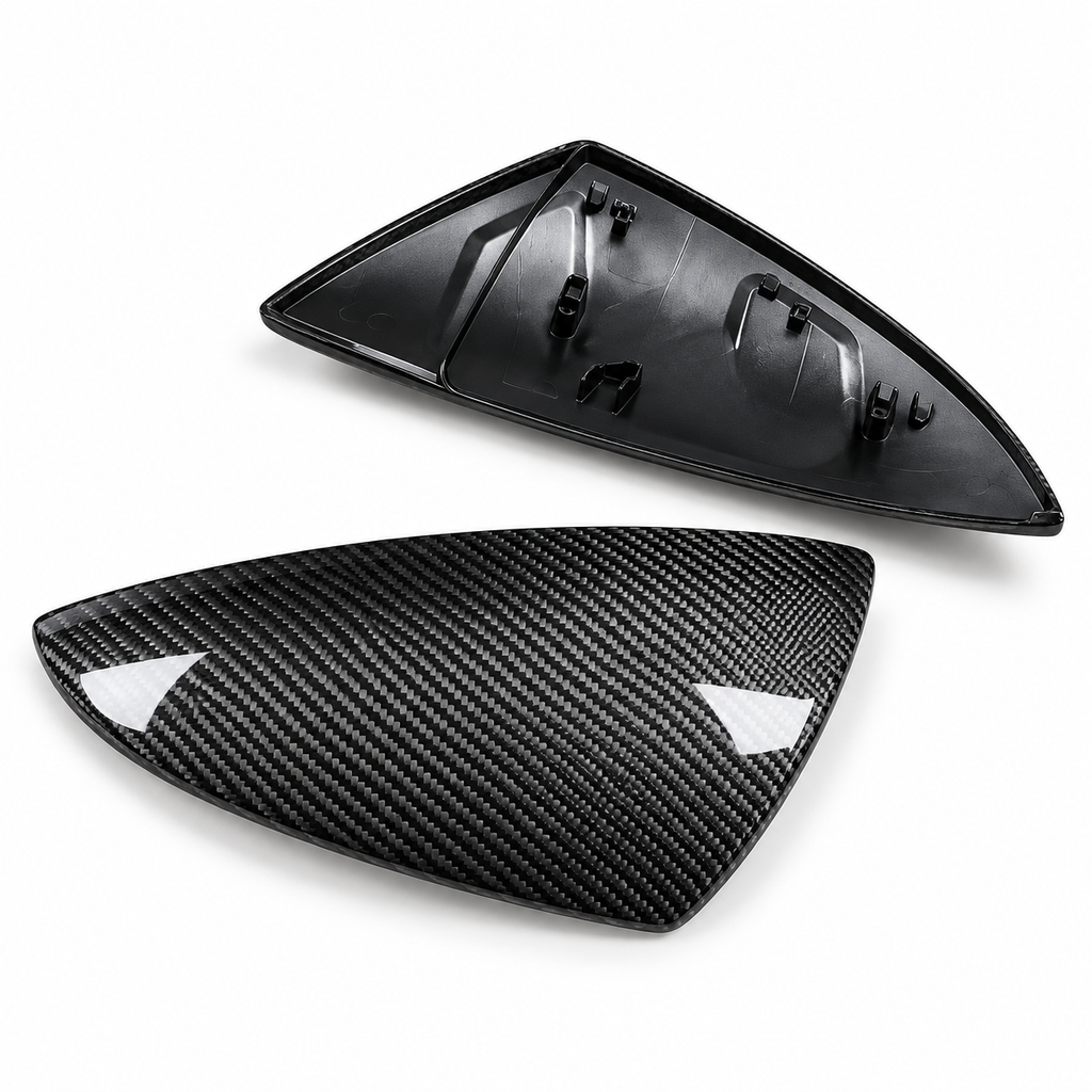 OEM Style Carbon Fiber Mirror Cap Set for Lexus IS300 IS350 IS500 by Stratec Systems