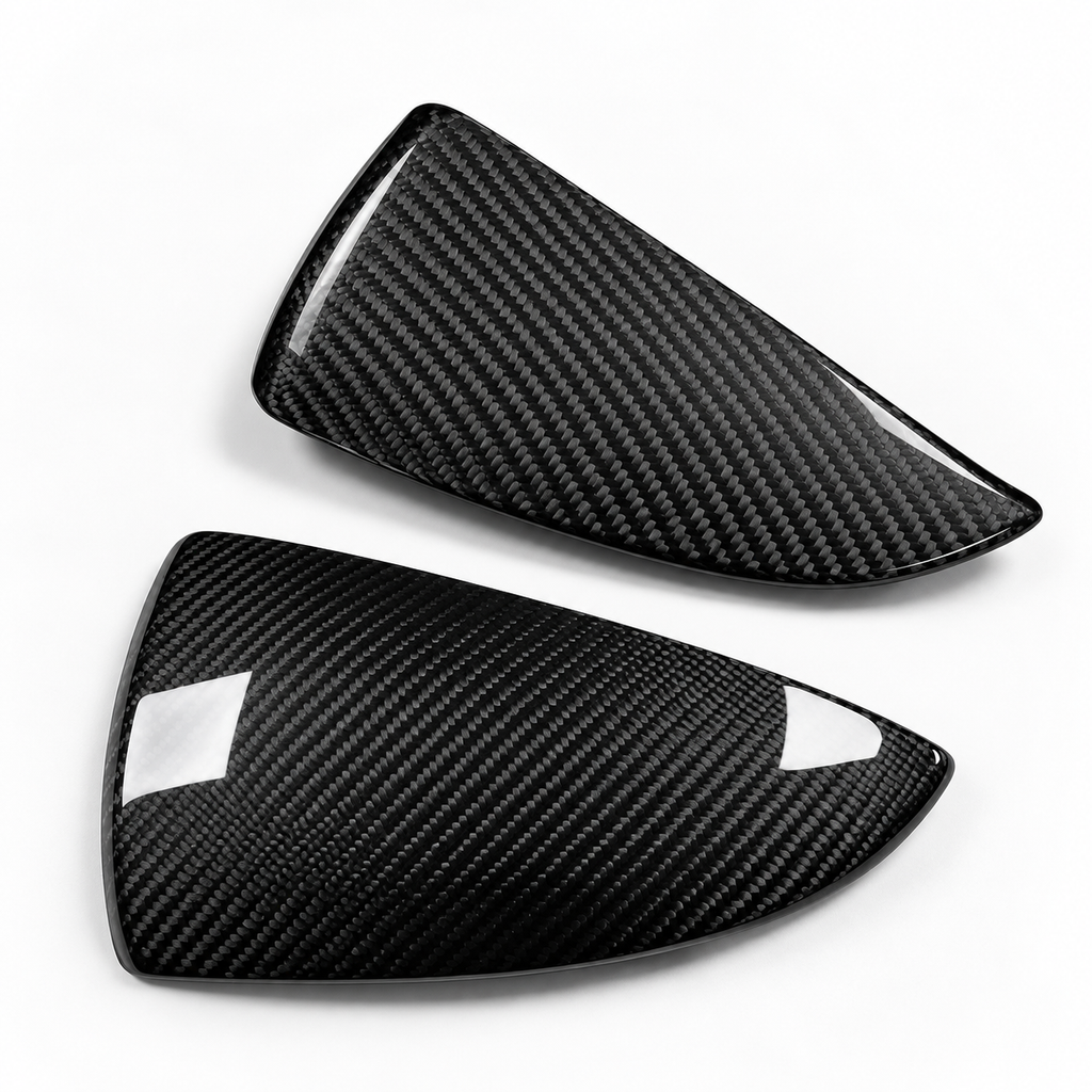 OEM Style Carbon Fiber Mirror Cap Set for Lexus IS300 IS350 IS500 by Stratec Systems