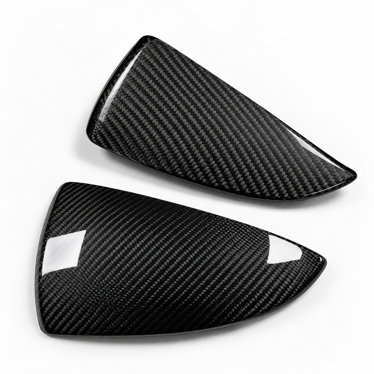 OEM Style Carbon Fiber Mirror Cap Set for Lexus IS300 IS350 IS500 by Stratec Systems
