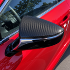 OEM Style Carbon Fiber Mirror Cap Set for Lexus IS300 IS350 IS500 by Stratec Systems