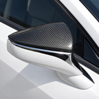 OEM Style Carbon Fiber Mirror Cap Set for Lexus IS300 IS350 IS500 by Stratec Systems