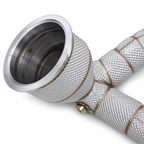 Stainless Exhaust Downpipe for Porsche Macan 3.0T 2.9T by Stratec Systems