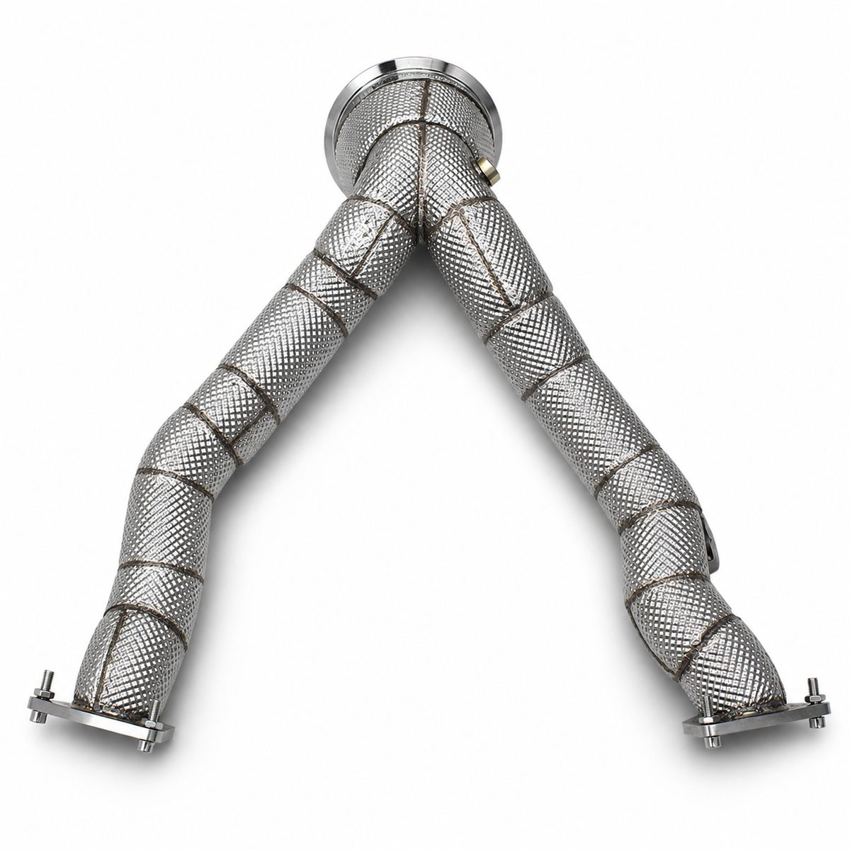 Stainless Exhaust Downpipe for Porsche Macan 3.0T 2.9T by Stratec Systems
